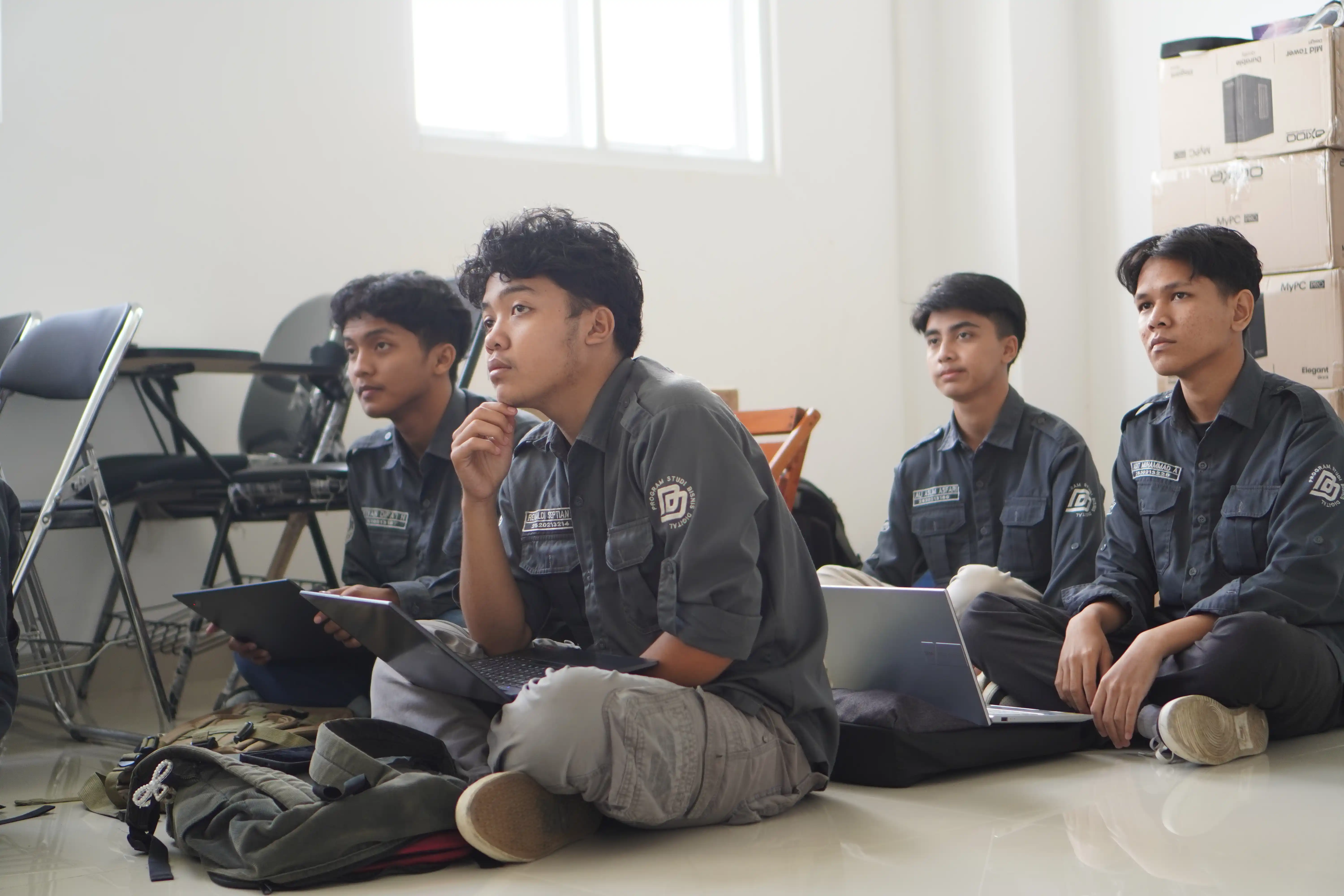 Dokumentasi acara pelatihan AI